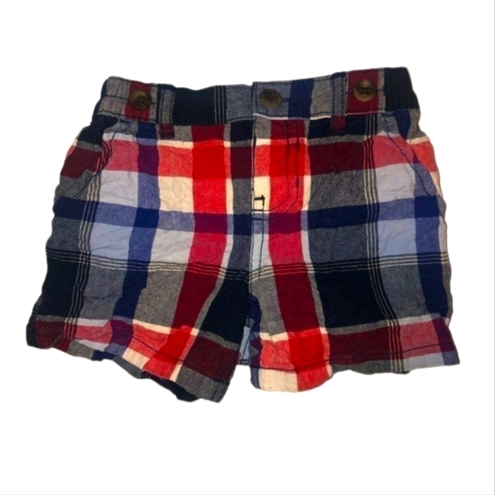 5/$25 Children’s place size 12-18 months plaid shorts